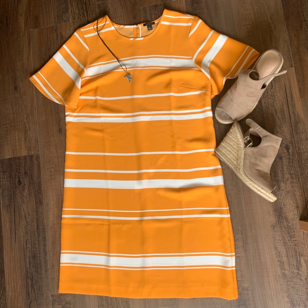 Ann Taylor Gold Dress